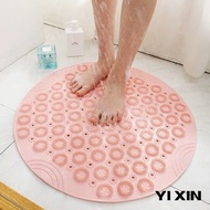 Bathroom Anti-slip Mat Floor Mat Shower Room Anti-fall Mat Bathroom Bath Foot Mat Large Hole Hollow Bath Anti-fall Massage Mat Home Shower Mat Massage Floor Mat With Suction Cup Ba