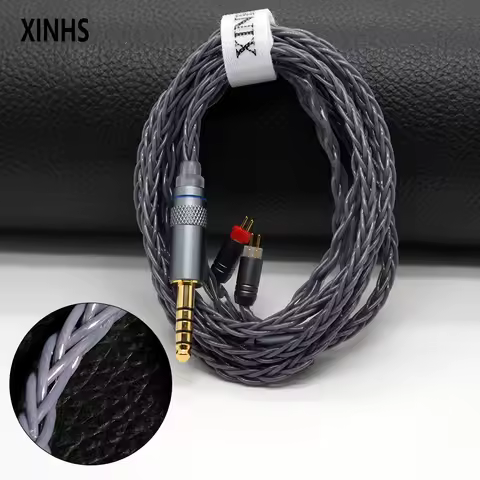 XINHS 8-core 6N pure copper Earphones HIFI Upgrade Cable