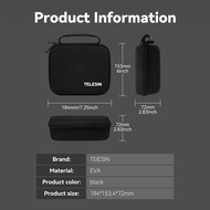 TELESIN Hard Storage กระเป๋าสำหรับ DJI OSMO Pocket 3 Creator Combo EVA กันน้ำแบบพกพาสำหรับ DJI Pocket 3 อุปกรณ์เสริม