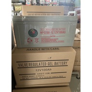 Solar Gel Battery 12v100ah