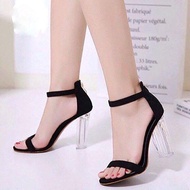 Giày cao gót LT 9 phân quai mảnh gót trong dây kéo (SDVQ002)