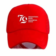 TRUCKER HAT 79 YEARS OF THE ARCHIPELAGO NEW INDONESIA MAJU / HAT AUGUST 17
