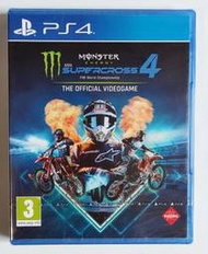 PS4 魔爪錦標賽4 野獸越野摩托車4 Monster Energy Supercross 4