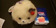 Amuse 柴犬 小蛋糕 Cupcake造型 毛公仔 匙扣吊飾