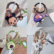 Cartoon Minnie Charger Protector For Samsung 25W UK square 3-pin folding plug Charger Case Cartoon C