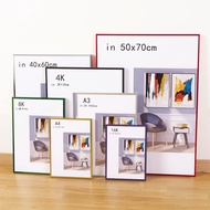 Poster Frame Puzzle Photo 4R 5R 6R 8R A3 A4 Aluminum Alloy Picture Frame Advertising Poster Frame Pu