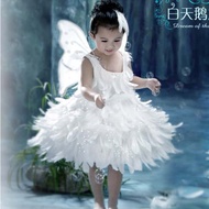 Day Children's Costume Little Angel Costume Little Angel Costume Girl Flower Girl Costume Angel Wing