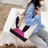 Japanese Japanese Korean Canvas Bag Cartoon Cloth Bag Bag Female Bag Shoulder Large Bag Student Clas