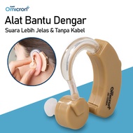 [ COD ] - GRATIS 3 pcs Baterai Alat Bantu Pendengar Telinga Alat Bantu Dengar Telinga Anak Dewasa Orang Tua Hearing Aid Cyber Sonic Alat Bantu Dengar Telinga Kanan Kiri Alat Bantu Pendengaran Tipe BTE Alat Bantu Dengar / Alat Kesehatan