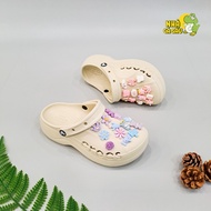 Dép sục classic baya crush đế cao 5 phân tặng 10 jibbitz sticker dép cross đế cao 5cm bayaband crush