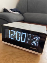 Momax 無線充電 鬧鐘