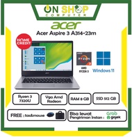 Laptop Acer Ryzen 3 Udah SSD ? Ram 8 GB ?