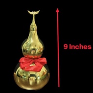 [Fortune Destiny] Copper Gourd Wu Lu / Wu Lou / Copper Hu Lu  8 inches / 9 inches