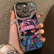OPPO Case Cats Painted in Colorful Colors for realme A11 A15 A77 A93 A58 A18 A35 A54 A56 F19 REALMEC