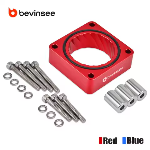 Throttle Body Spacer for Jeep Wrangler/Grand Cherokee/TJ/Cherokee/Comanche, for Models w/ 4.0L 6 Cyl