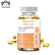 Mama Beauty Magnesium Glycinate Capsules Muscle&Bone Vitamin Magnesium Capsule Help Sleep Supplement