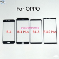 For OPPO R11 R11S Plus Replacement LCD Front Touch Screen Glass Outer Lens Cover No frame