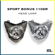 SYM SPORT BONUS 110SR / BONUS110-SR HEAD LAMP (CLEAR/SMOKE) SPORTBONUS SPORTBONUS110SR BONUS110SR BO