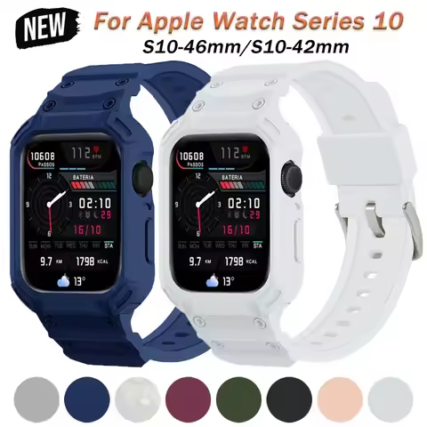 For Apple Watch Series 10 46mm 42mm IWatch Series 10 Retrofits Strap Sport Protective Replacement Wr
