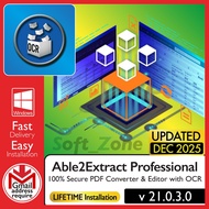 Able2Extract Professional 21.0.3 - 100% Secure PDF Converter & Editor with OCR | Windows - SOFTWARE