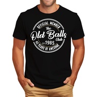 Men's cotton T-shirt 1985 T Shirts Funny 40th Birthday Gifts for Men Retro 40th Birthday Party Favor