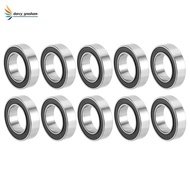 10Pcs 17287- 17287RS Ball Bearing 17X28X7mm Bike Wheels Bottom Bracket Repair Bearing