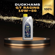 น้ำมันเครื่อง Duckhams QT Racing 10W-50 ขนาด 1 ลิตร เกรดสังเคราะห์