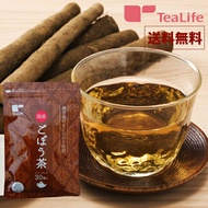 国産 ごぼう茶 ポット用 2g ティーバッグ×30個入（ティーパック ゴボウ茶 牛蒡茶 国産 送料無料 国産ごぼう茶 国産ゴボウ茶 イヌリン ティーライフ）