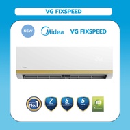 Midea มีเดียเครื่องปรับอากาศติดผนัง  รุ่น MSVG-09 9500 บีทียู สำหรับห้อง 12 ตรม