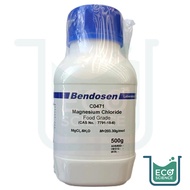 Magnesium Chloride 6H2O, Food Grade, 500g, Bendosen