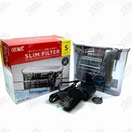 GEX Size S Long Style Waterfall Filter - 2 Compartment Waterfall Filter with 2 Free Filters [GEX S R