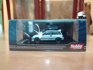 Diecast Hobby japan 1984 Honda Civic Wonder Si White JDM Mod version