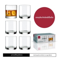 แก้วเหล้าสไตล์คลาสสิก RONA Crystal Glass Home Use Whiskey Glass Flat Bottom XO แก้วเหล้าสำหรับใช้ในบ