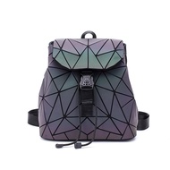 Issey ★ Miyake new Geometric diamond bag new shoulder bag womens summer luminous laser bag versatile