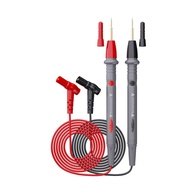 Multimeter Test Leads 20A 1000V Silicone Cable All-Copper Thick Core Extra-Sharp Probes for Electric
