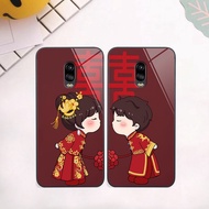 Samsung J7 Plus / J7+ Palace Glass Case Ha Phat Tai Fortune Lucky Case CNY