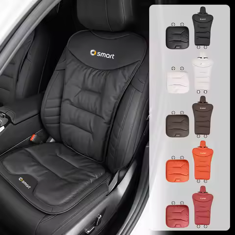 New Luxury Car Perforated Breathable Model Cushion Soft Backrest Seat Cushion Seat Cover For Smart F