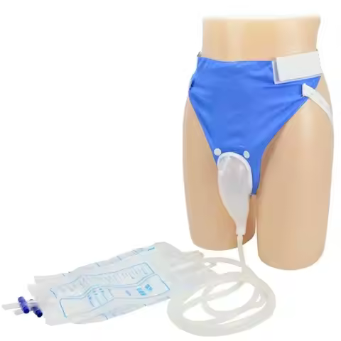 Silicone Portable Urinal Bottle Portable 85CM Plastic Travel Urine Storage Reuseable 1000ml Urinal O