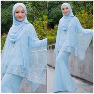 Emma Lace Kaftan Kurung Baju Kurung Emma Kurung Modern 9086 Mini Kurung Kurung Peplum Baju Tunang Ni