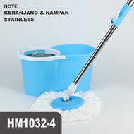 Ultra Stainless Spin Mop Floor Cleaning Mop Tool