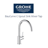 GROHE BauCurve C-Spout Sink Mixer Tap (Latest Model)