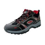 Ambros Men's Sidewinder Hiking Trekking Shoes - Black/Red