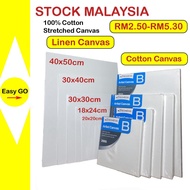 -Stretched Canvas (Cotton/Linen) Kanvas Lukisan Frame, Canvas Painting, Canvas Panel