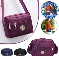 Women Crossbody Bag Mom Bag Printed Middle-aged Casual Shoulder Single Bags G3e3