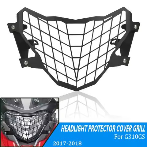 Motorcycle Grille Headlight Protector Guard Head Lamp Guard FOR BMW G310GS G310 GS G 310GS 310 G310R