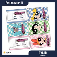 [PVC Card] Customized Powerpuff Girls Friendship BFF License ID — Gift Ideas for Friends