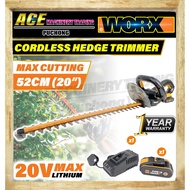 WORX WG260E.5 20V WORX CORDLESS HEDGE TRIMMER FLOWER BRANCHES TRIMMING CUTTER