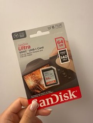 Sandisk SDXC YHS-I Card 64GB相機記憶咭