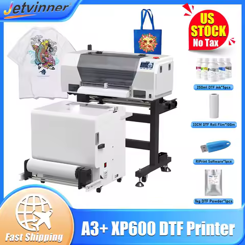 US STOCK A3 L805 UV DTF Printer For Epson XP600 DTF Printer A4 L805 DTF Printer T shirt Printing Mac