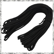 [I O J E] Paracord 550 Parachute Rope 7 Core Strand for Climbing Camping Buckle Rope Black 50FT